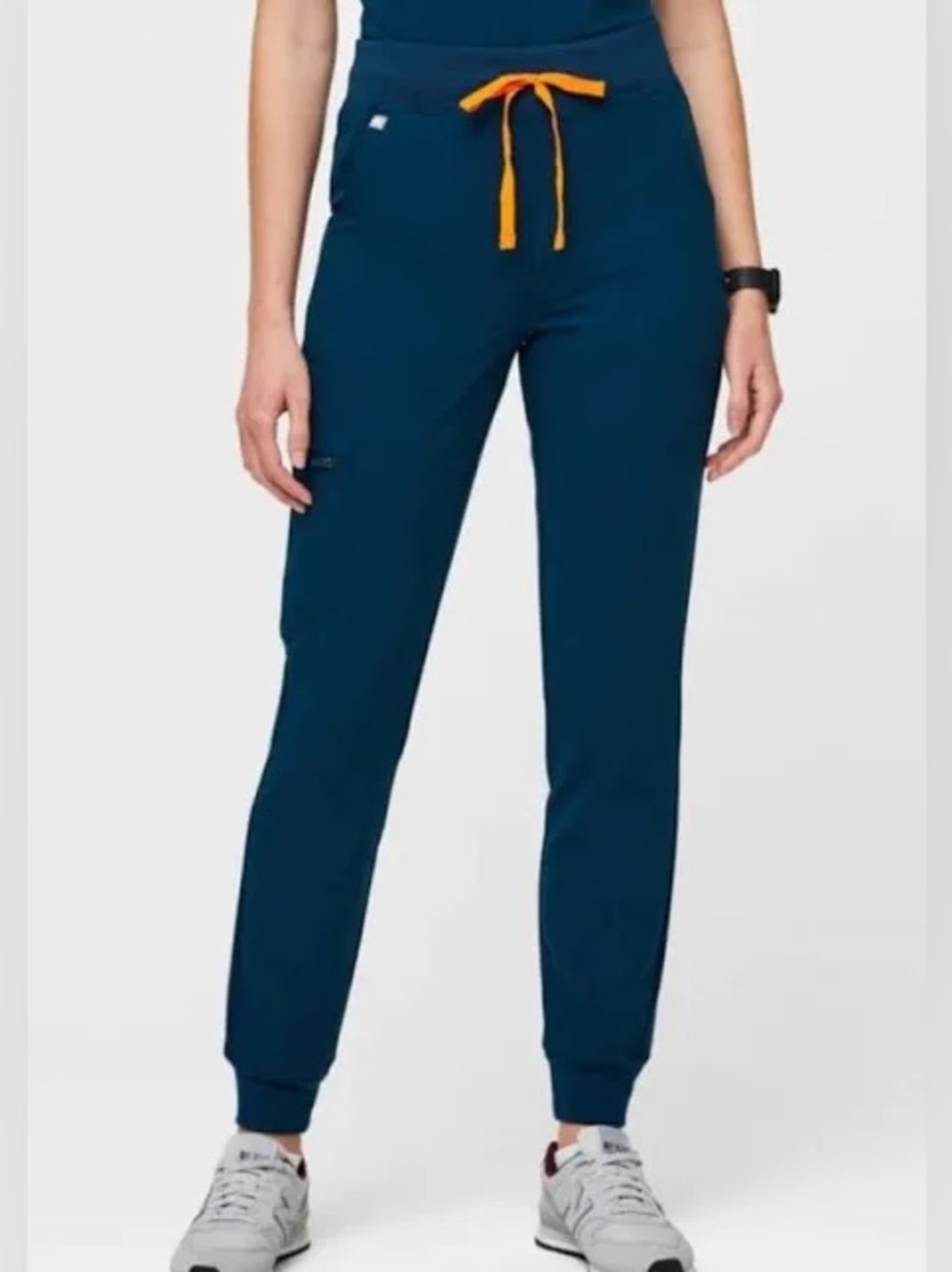 FIGS Limited Edition High-waisted Zamora Joggers in Deep Reef